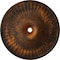 Ekena Millwork Galveston Ceiling Medallion (Fits Canopies up to 5 7/8"), 51"OD x 3 5/8"ID x 3 3/8"P, Rust CM51GLRUS - alternate 1